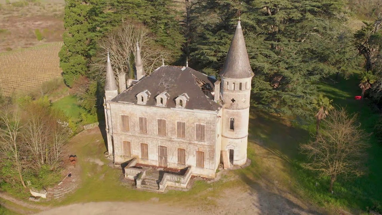 Urbex Bordeaux Chateau Edward Gein [Mavic Air]