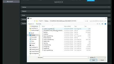 SmartPSS 2 002 Firmware Update