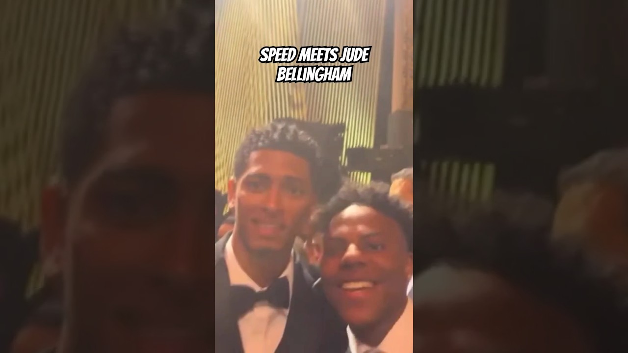 ishowspeed meets Jude Bellingham 