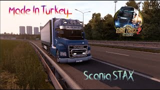 Made In Turkey... Обзор МОДА Scania STAX для Euro Truck Simulator 2 (1.43.x)