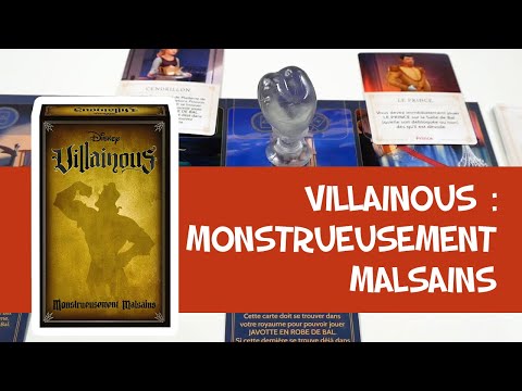 Disney Villainous Extension 4 - Monstrueusement malsains