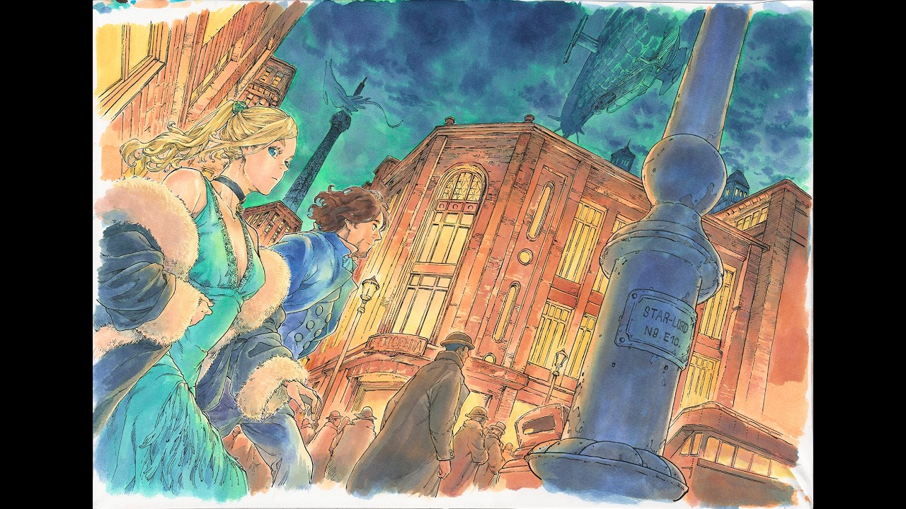 空挺ドラゴンズ』 コミックス＃22 カバーイラスト作画 | Making of