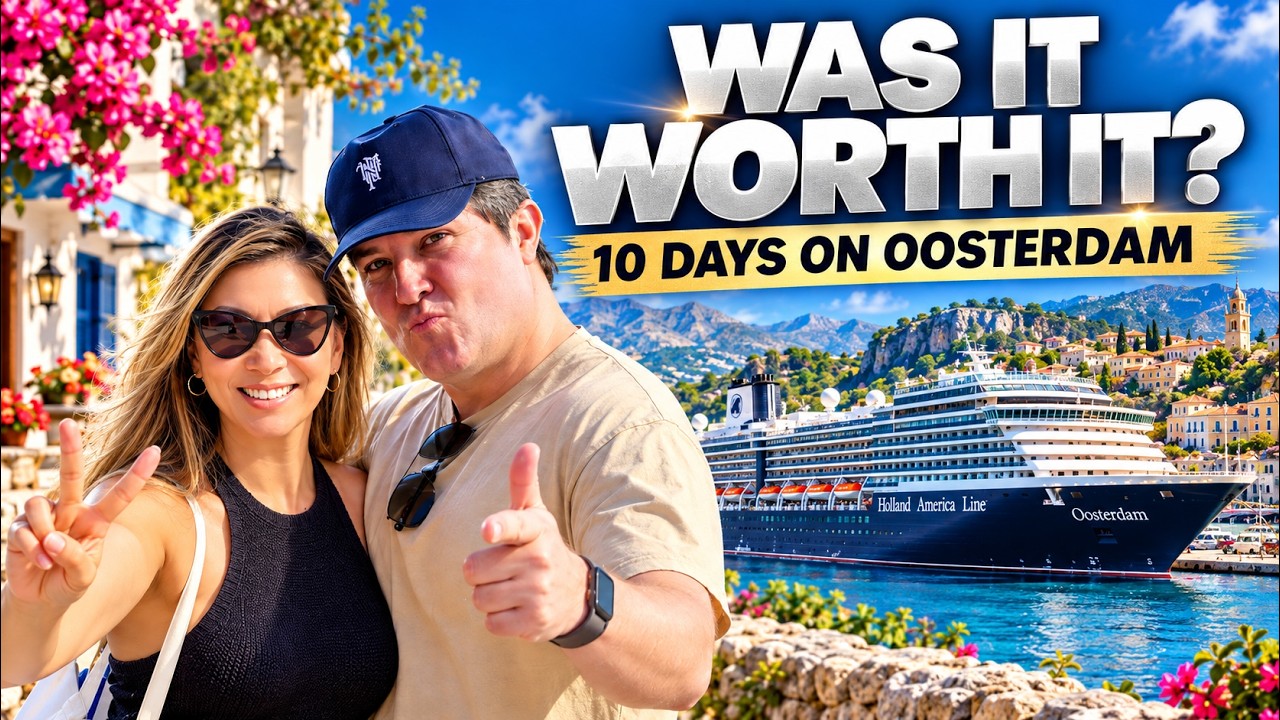 I spent 10 Days in the Med on Holland America's Oosterdam | Here's What Happened...