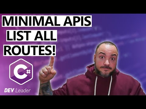 How To List All Routes In A Minimal API ASP.NET Core Application