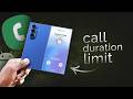 How to Set Call Duration Limit in Android (tutorial)
