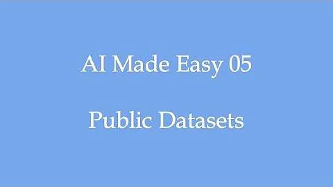 Unlocking AI Insights: Public Datasets Demystified