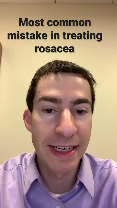 Don't make this MISTAKE in treating ROSACEA - #dermatologist #rosacea - full videos in description