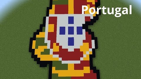 How To Make Portugal In Minecraft | Building The Earth In Minecraft Part 1