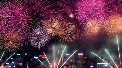 Hong Kong celebrates Lunar New Year with dazzling fireworks