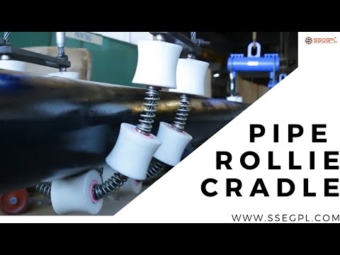 Pipe Rollie Cradle | Single String | For pipeline and gas industry | Pipe rolling and lifting