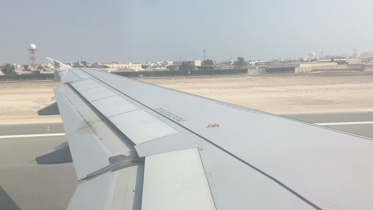 2018.10.19 / Takeoff / GF14 / A320 / A9C-AN / BAH - DME