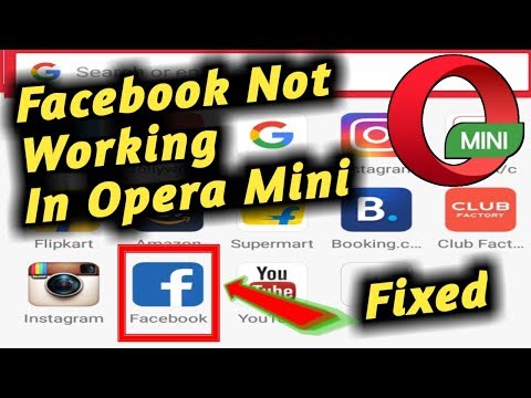 How to Fix Facebook Not Working In Opra Mini