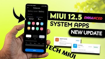 New MIUI 12.5 Enhanced System Apps Update (November)