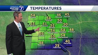 Very mild for winter in the Omaha area