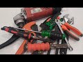 Engineering Tools Collection, Drill, Grinder, Hammer, Screwdriver, Pliers, Wrench, Cutting Pliers.
