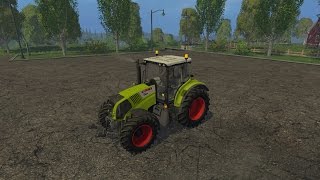 Farming Simulator 15 : Claas Axion 850 v2.5 Tractor Mod