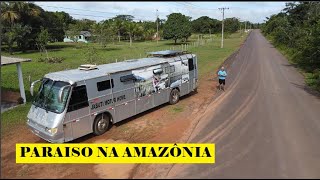 PARAISO NA AMAZONIA EM PRESIDENTE FIGUEIREDO | NOSSO DIA NO SITIO, TANQUE DE PEIXES E BELA FLORESTA