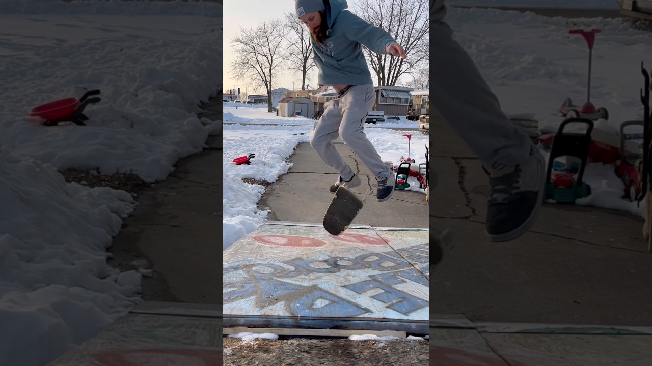 Кикфлип за день до 5 км! 