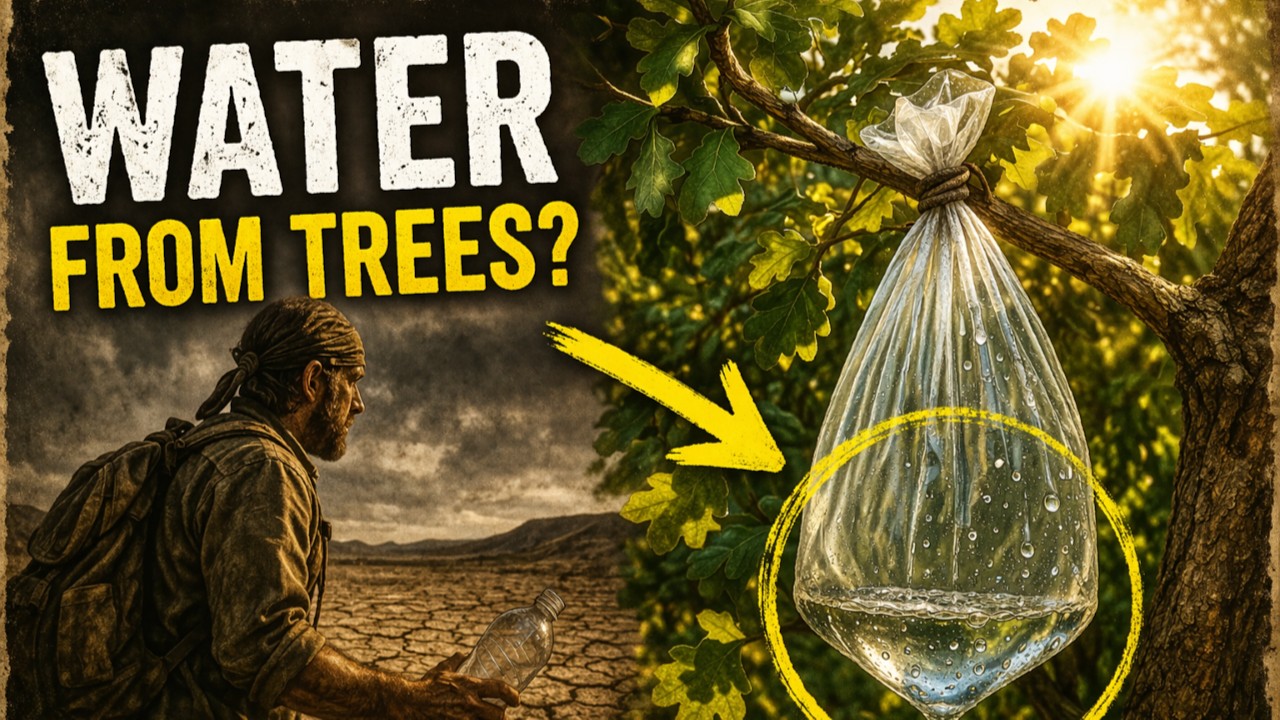 How to Get Drinking Water From a Tree (No Filter Required) - YouTube