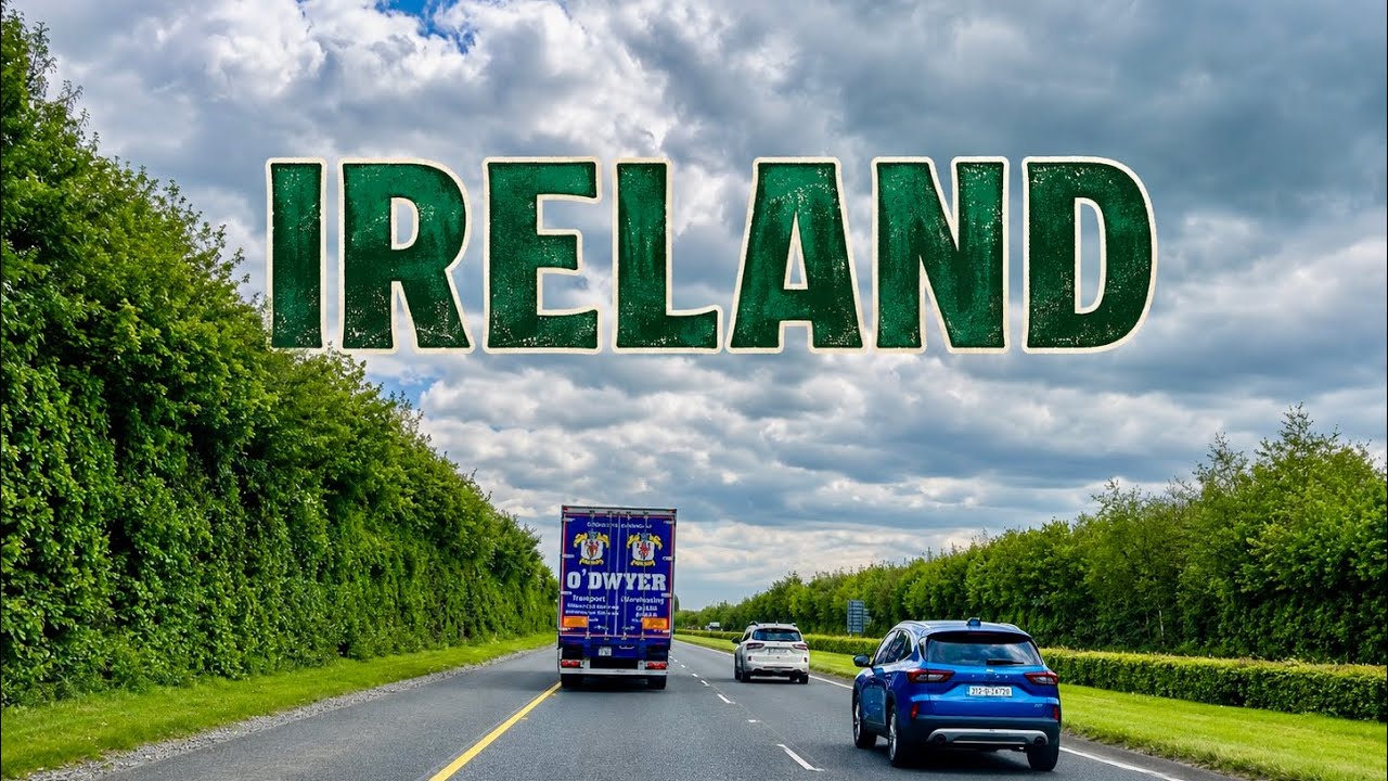 4k Drive Ireland - Drogheda To Dublin Driving Tour | UHD 60FPS Dash Cam ...