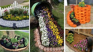30 Stunning Flower Garden Ideas | Beautiful Floral Landscaping Designs