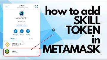 CRYPTOBLADES  - ADD SKILL TOKEN IN METAMASK WALLET