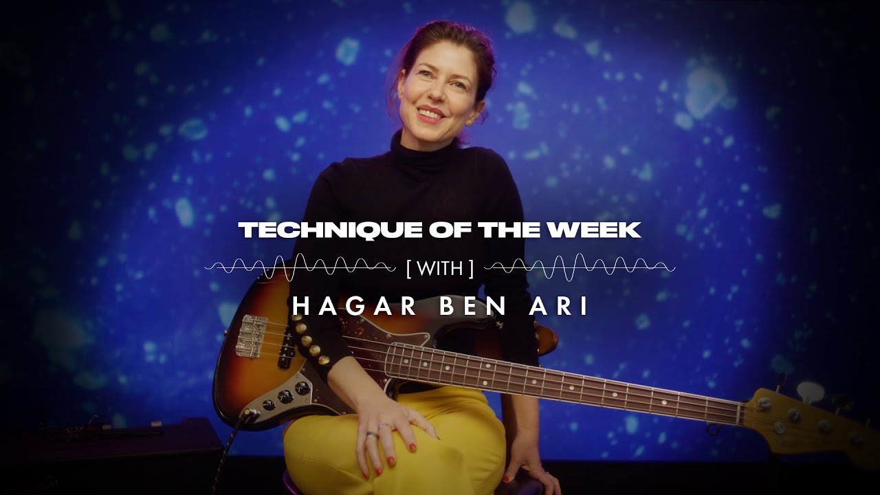 Hagar Ben Ari On Playing On Live Tv Technique Of The Week Fender 