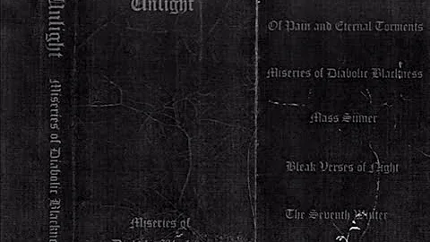 Unlight (Australia) - Miseries of Diabolic Blackness (Demo 2002)