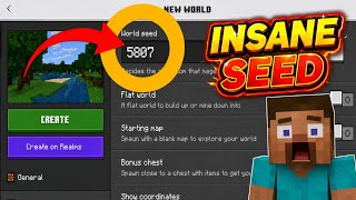 Minecraft Bedrock Island Plains Village And Woodland Mansion Seed