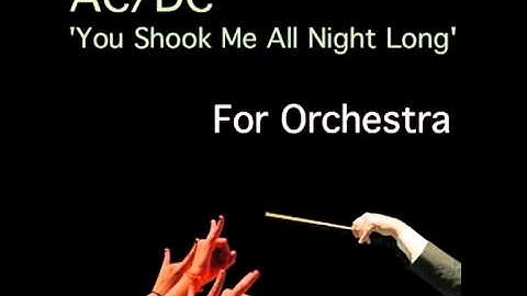 Shook Me All Night Long Orchestral version - Orchestral performance video thumbnail