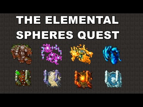 Tibia #17 - The Elemental Spheres Quest