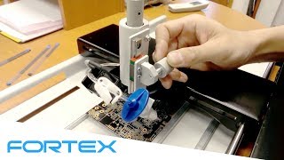 SMT SMD Manual Pick & Place Machine MPP1 Solder Paste Dispensing Head | Fortex