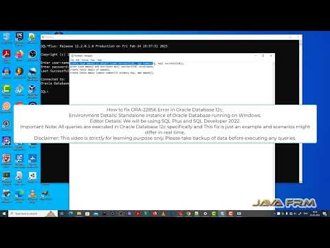ORA-22856: cannot add columns to object tables - Oracle Database 12c Error Messages