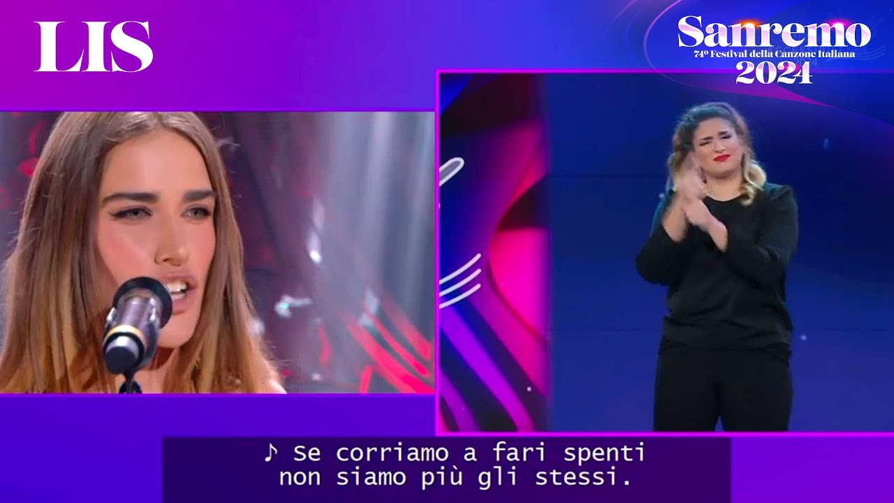 LIS Sanremo 2024 -  Clara canta 'Diamanti grezzi'