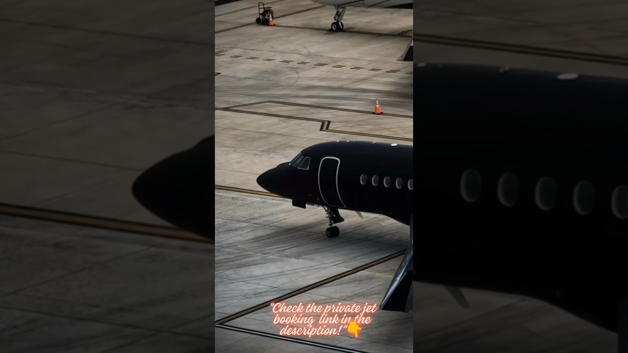 Falcon 2000EX Private Jet ✈️Tour🌎