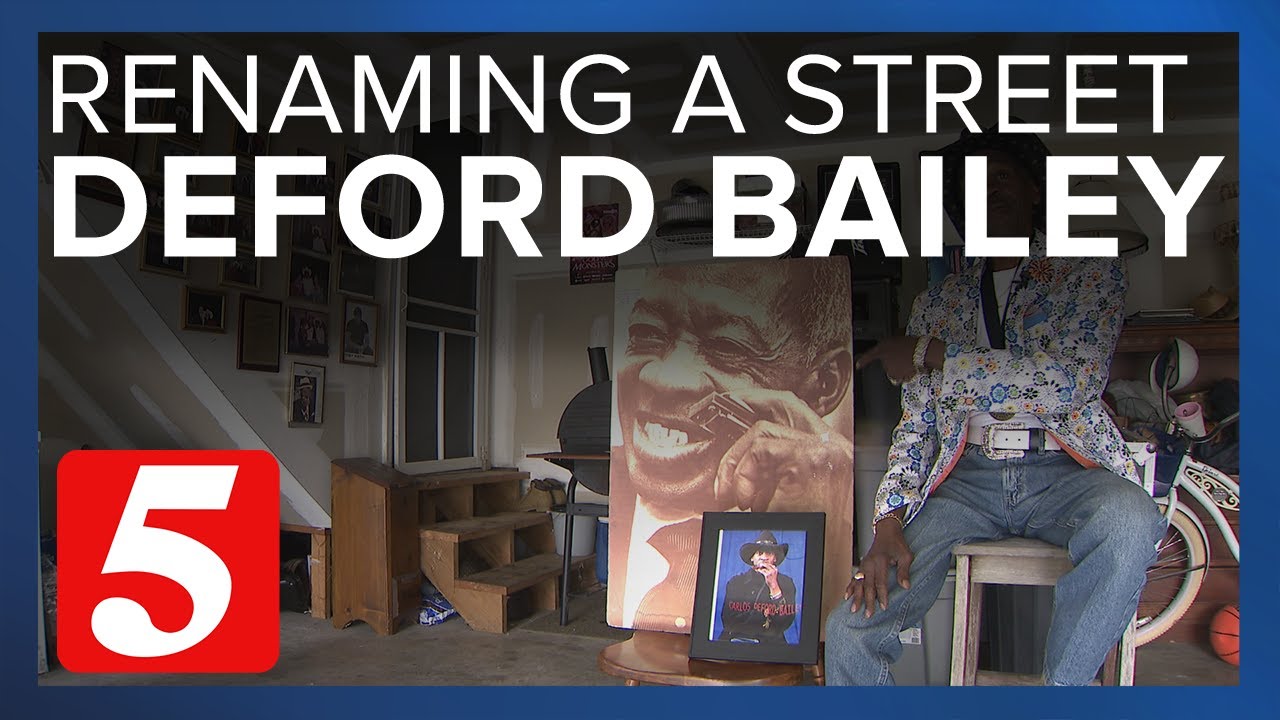 Grandson pushes for Nashville street to be named for harmonica legend DeFord Bailey