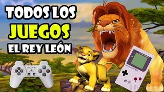 TODOS LOS JUEGOS DE EL REY LEÓN [1994-2019]