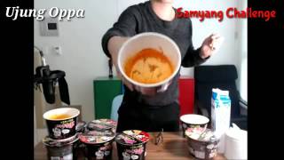 Reaksi Orang Korea SAMYANG(Buldak 불닭) CHALLENGE [Bahasa Indonesia]