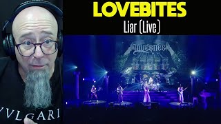 LOVEBITES - Liar (Official Live Video taken from Knockin' At Heaven's Gate) Reaction