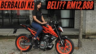 KTM DUKE 200 LAGI BERBALOI DARI Y16?? SIES ARRR