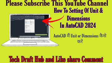 How To Setup Unit & Dimensions In AutoCAD 2024|| AutoCAD Set-up Unit in MM or Feet