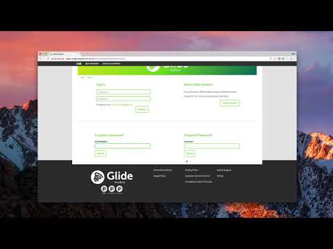 How to retrieve your username or password for Glide Student broadband