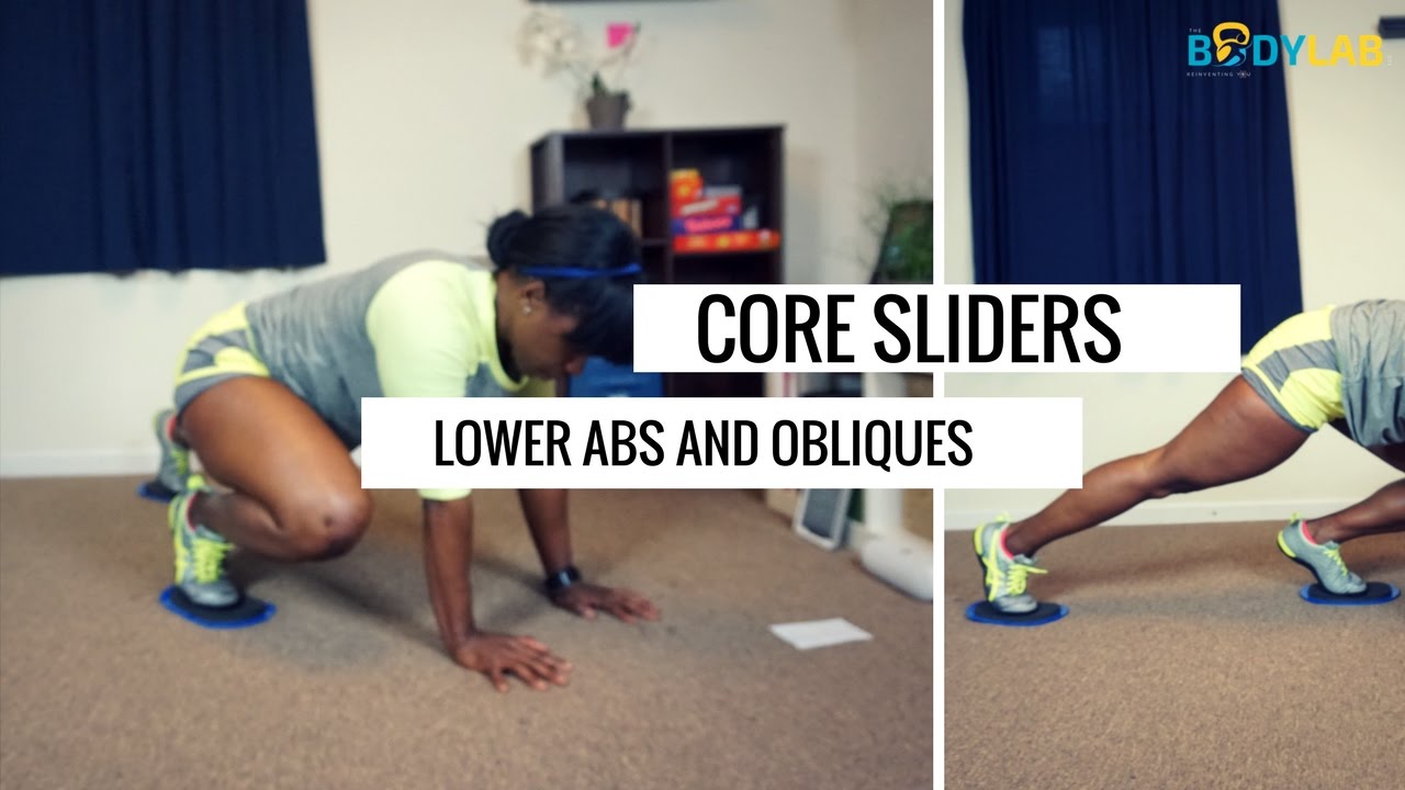 Core Sliders | Lower Abs and Obliques | How to Build Abs