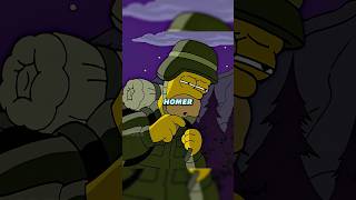Homer en el ejército es tratado como rey 😳 #simpsons #thesimpsons #lossimpsons