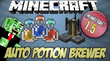 [TUTORIAL] AUTO POTION BREWER Minecraft 1.6.2