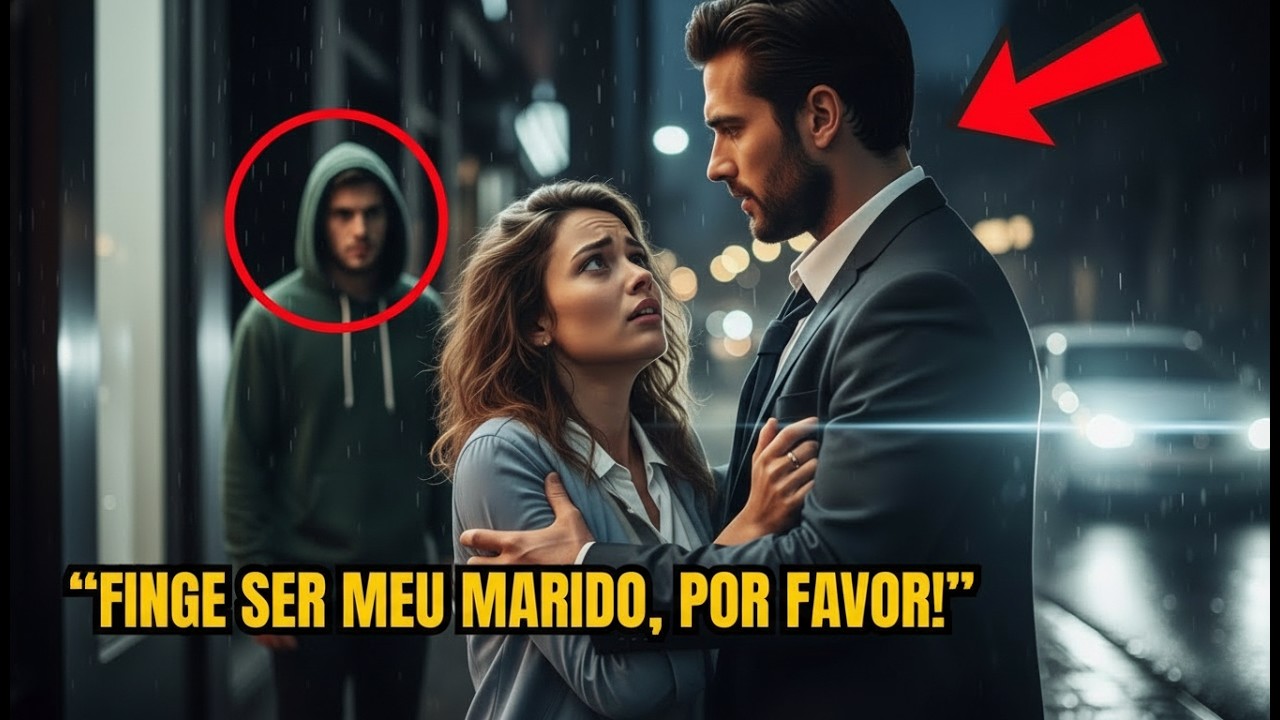 “Finja Ser Meu Marido” — Ela Implora a um CEO Milionário Quando Seu Ex Aparece