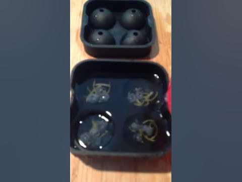 Whitager Football Ice Cube Mold Or Ice Ball Maker Is Ice Trays For