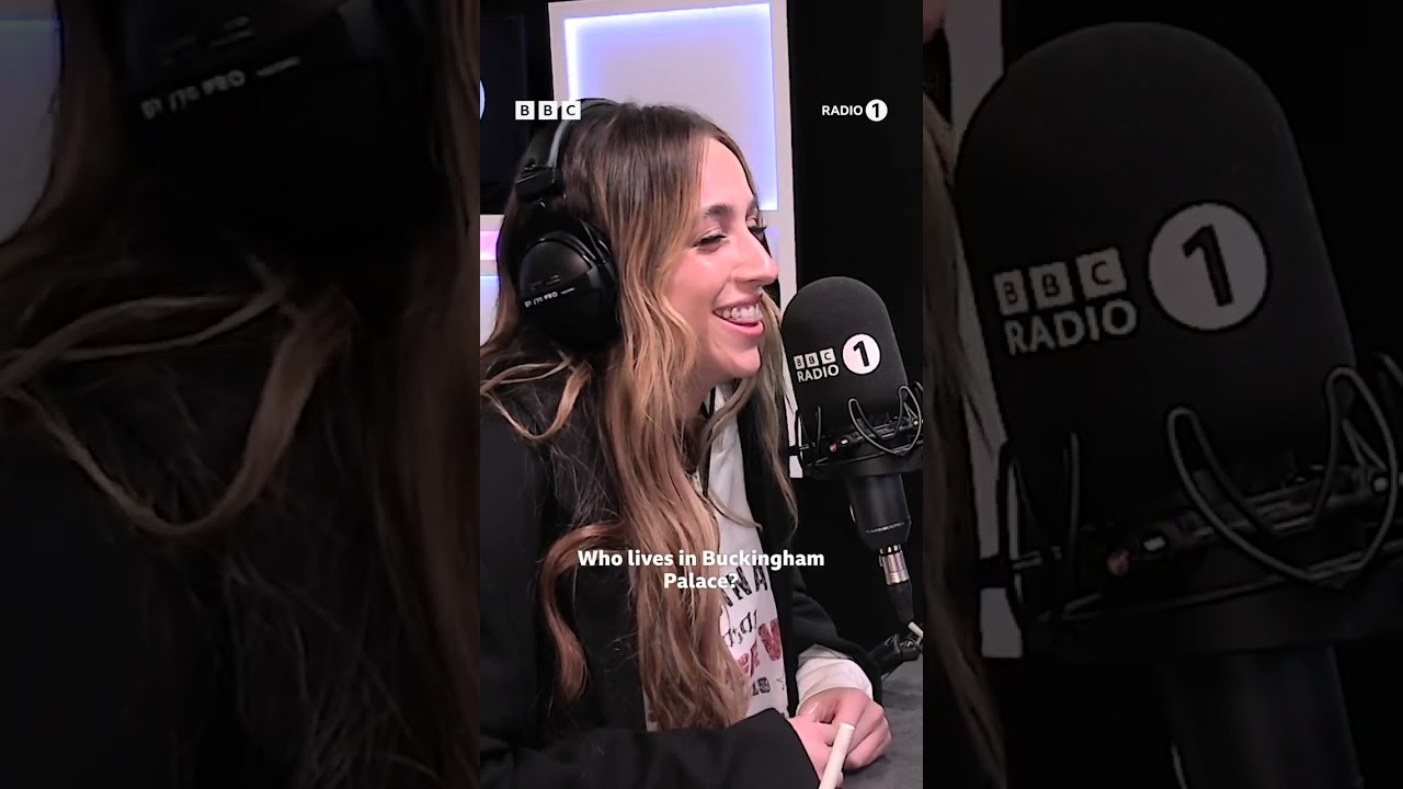 Tate McRae with BBC Radio 1 "Wrong Answer Only" 