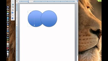 Making Venn Diagram with Word