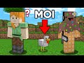 Jai secrtement suivi ce youtubeur pendant sa vido sur minecraft 